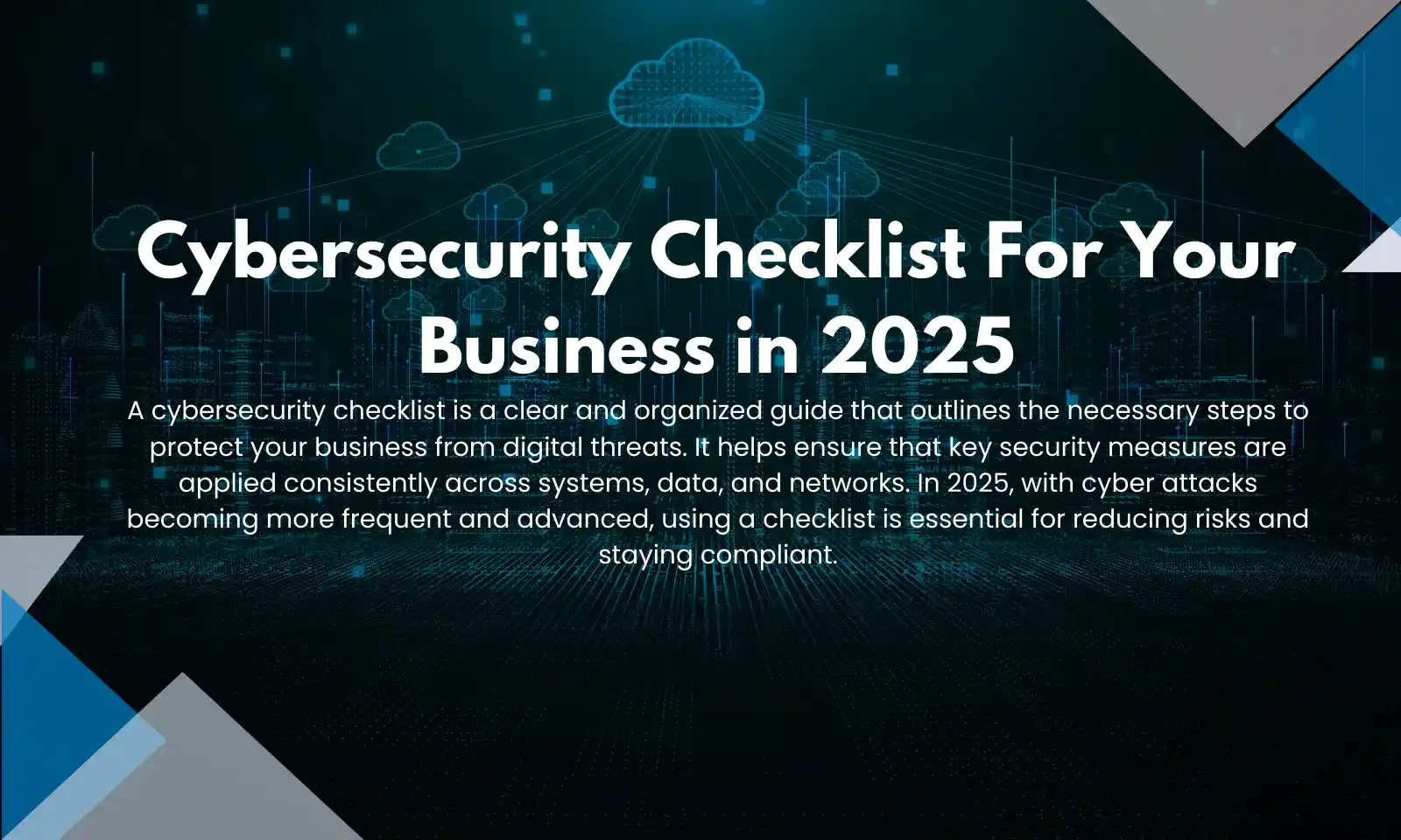 Cybersecurity-Checklist-For-Your-Business-in-2025